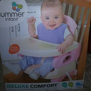 Summer infant folding booster seat